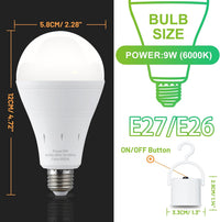 LumiSafe™ Rechargeable Emergency LED Bulbs