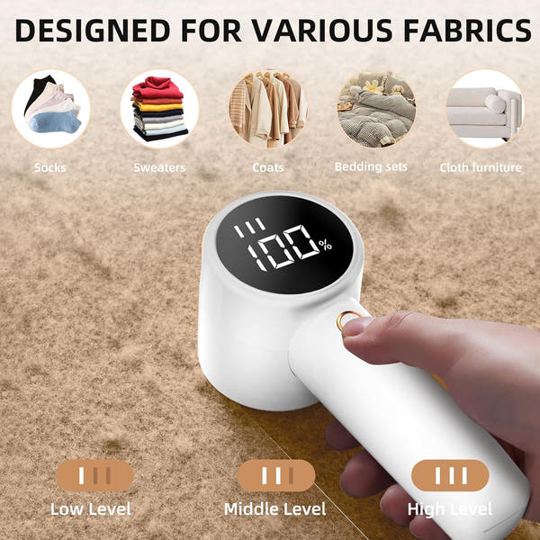 Lintura™ Pro Digital Fabric Shaver