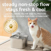 Veken Stainless Steel Pet Water Fountain™