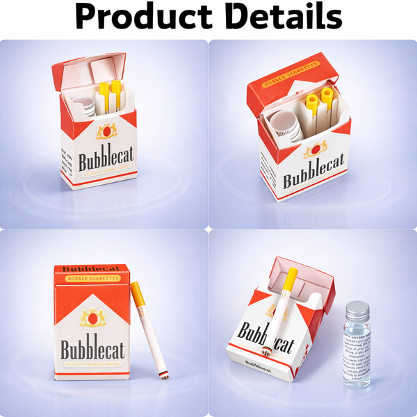 BubbleSmoke™ Stress-Relief Bubble Cigaratte