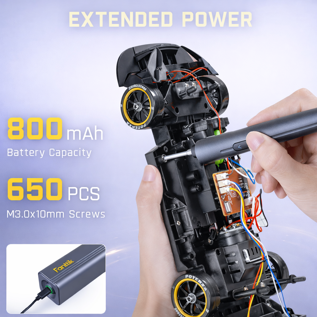 PrecisionDrive™ Max Mini Electric Screwdriver