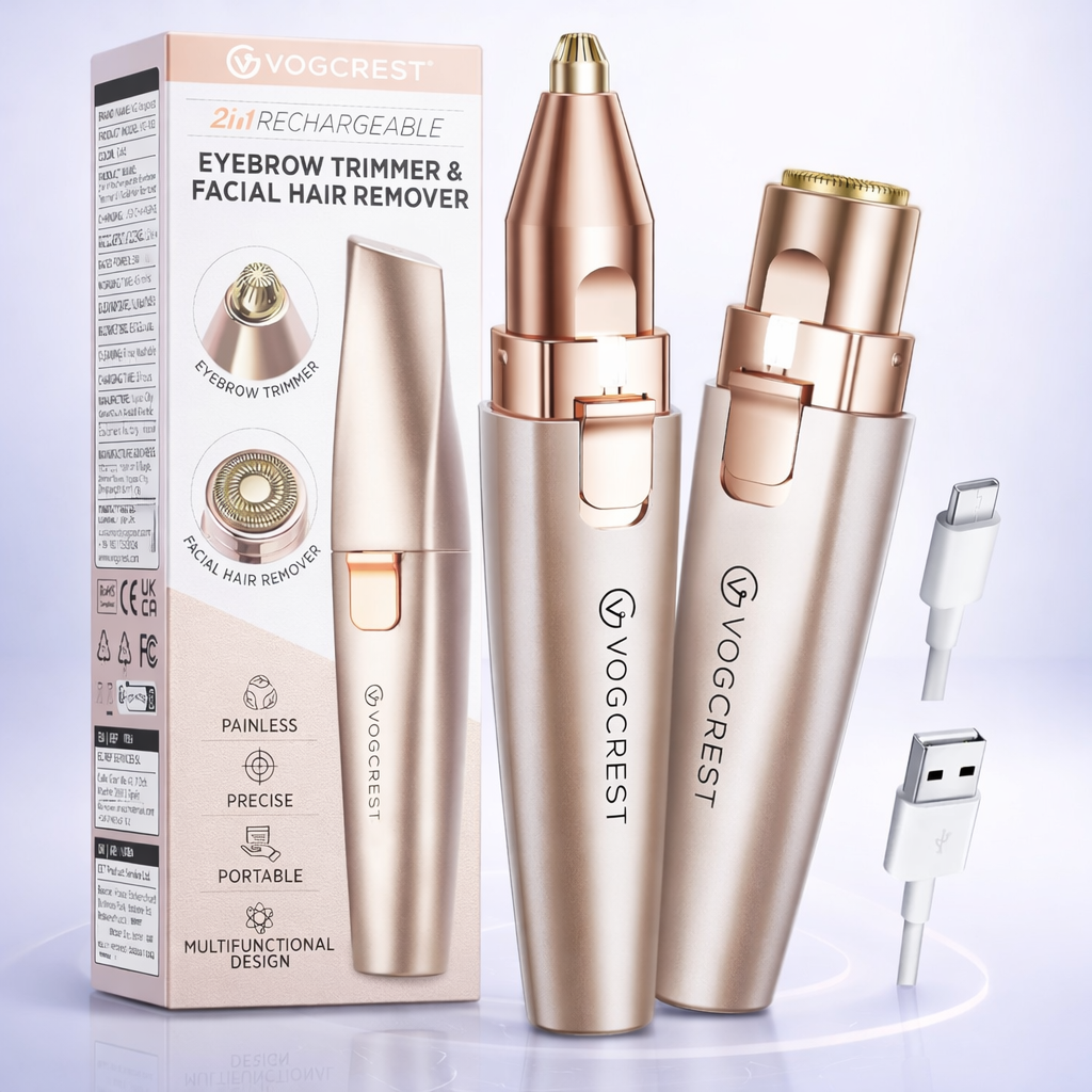 LumiGroom™ Precision Facial Hair & Brow Trimmer