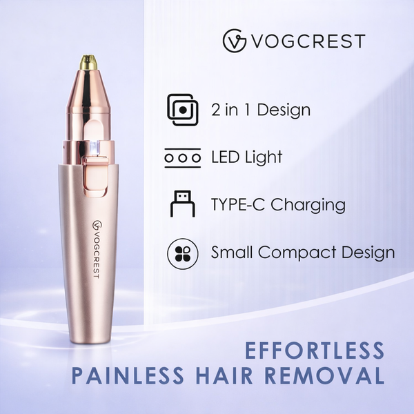 LumiGroom™ Precision Facial Hair & Brow Trimmer
