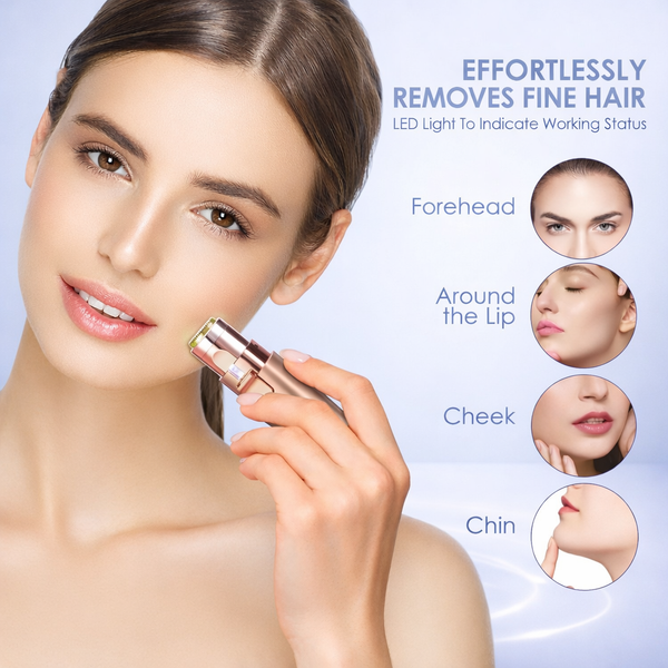 LumiGroom™ Precision Facial Hair & Brow Trimmer