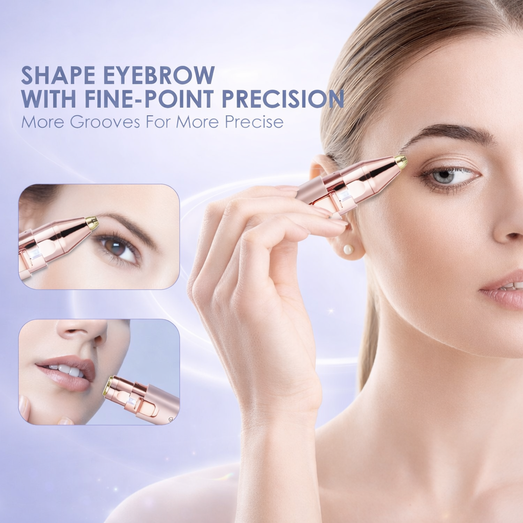 LumiGroom™ Precision Facial Hair & Brow Trimmer