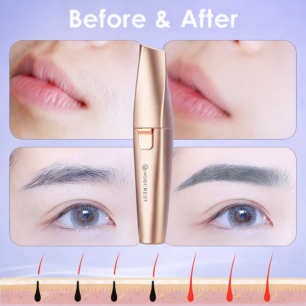 LumiGroom™ Precision Facial Hair & Brow Trimmer