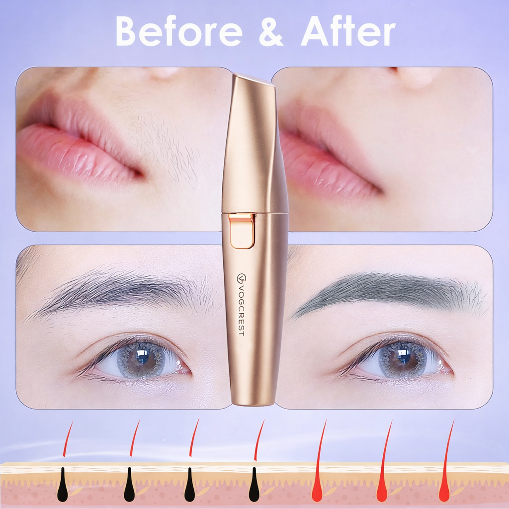 LumiGroom™ Precision Facial Hair & Brow Trimmer