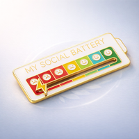 SocialGauge Mood Indicator Brooch™