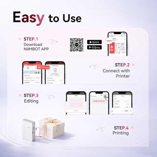 RibbonCraft Pro™ Custom Ribbon & Label Printer