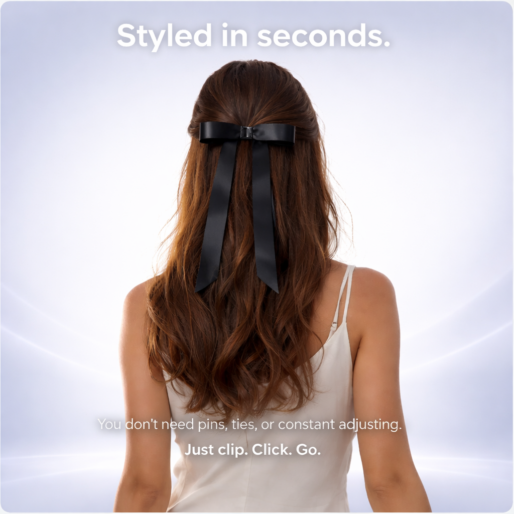 BelleSnap™ Magnetic Bow Hair Clip