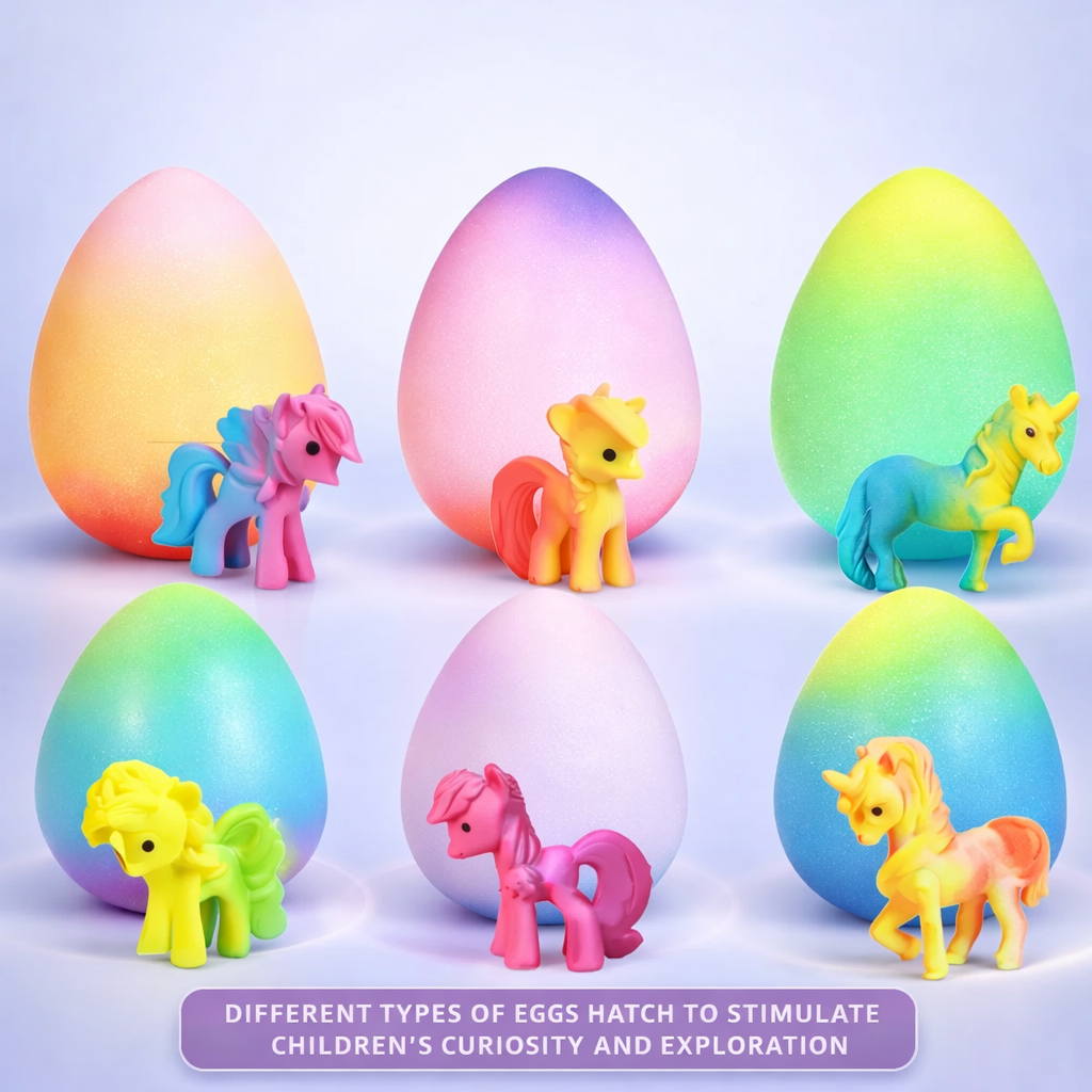 MagicHatch™ Rainbow Unicorn Surprise Eggs(6 pack)