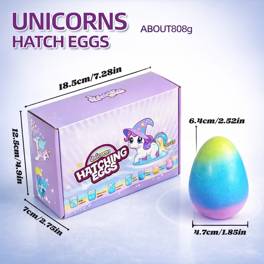 MagicHatch™ Rainbow Unicorn Surprise Eggs(6 pack)
