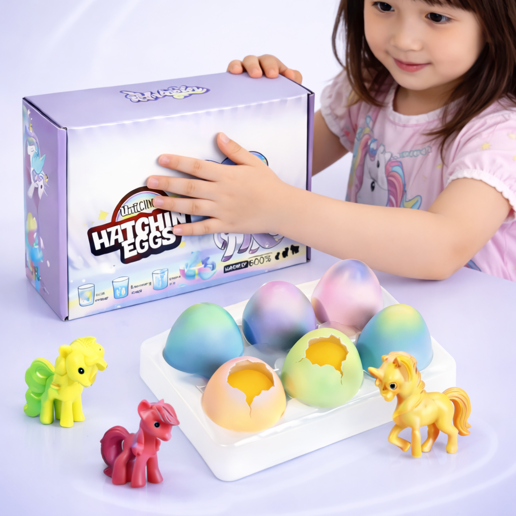 MagicHatch™ Rainbow Unicorn Surprise Eggs(6 pack)