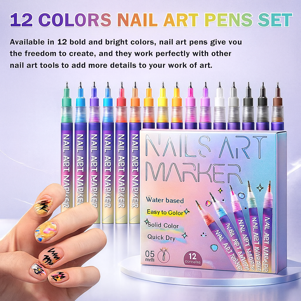 GlamLines™ Nail Art Pens