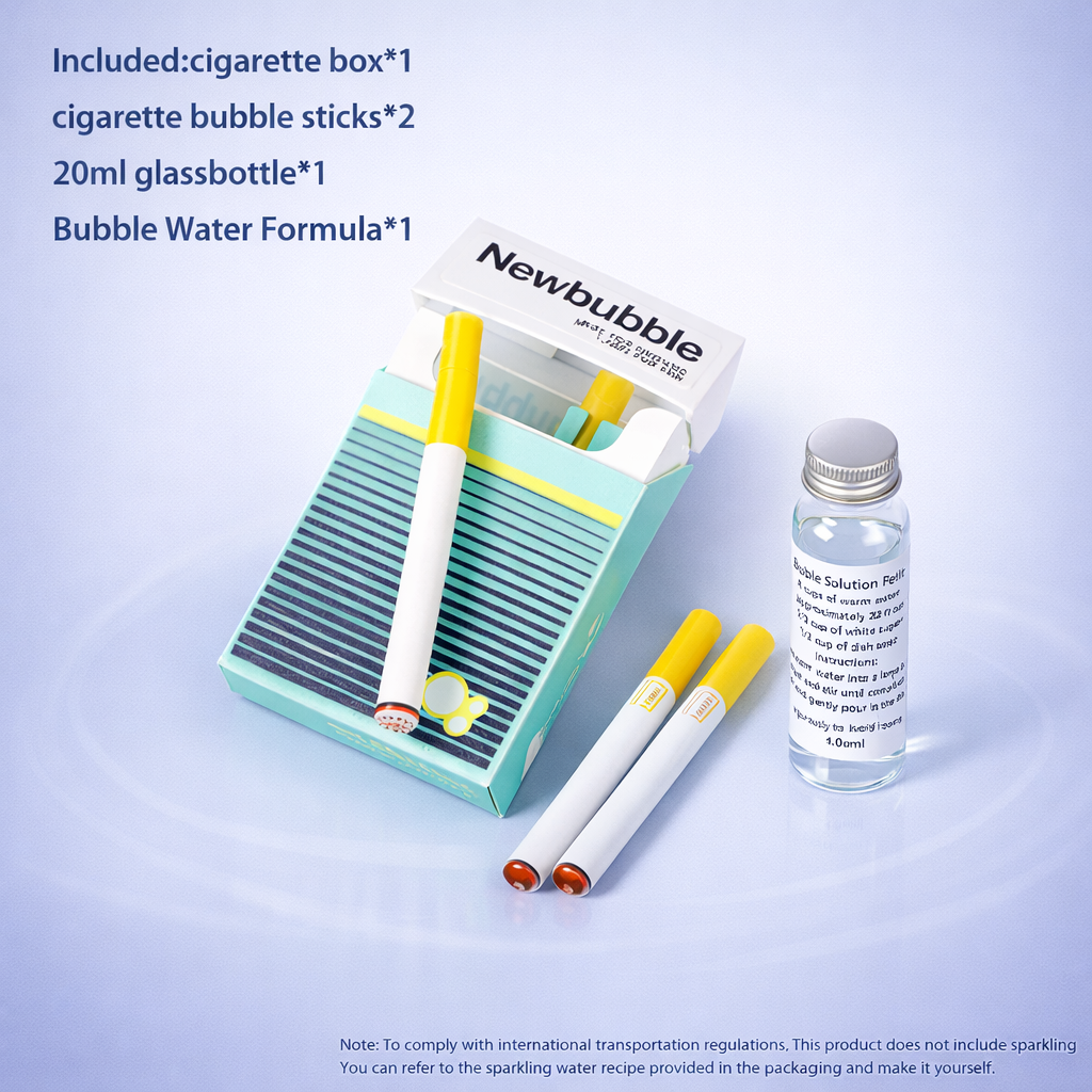 BubbleSmoke™ Stress-Relief Bubble Cigaratte