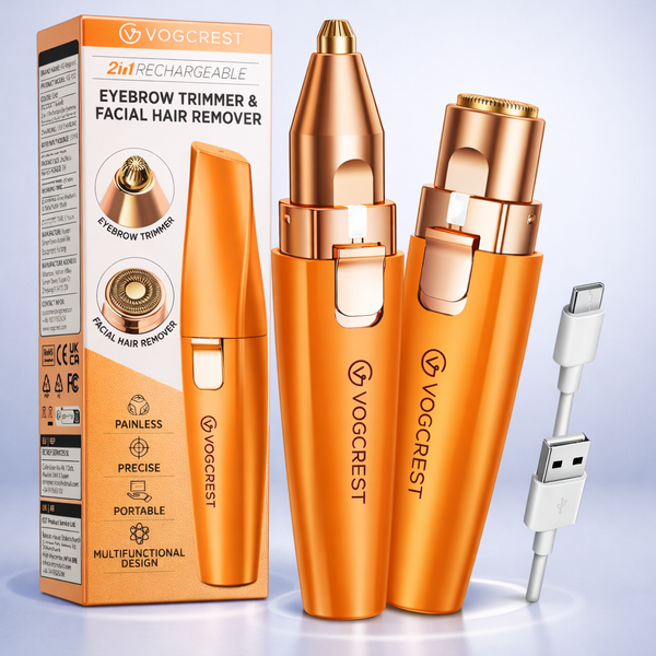 LumiGroom™ Precision Facial Hair & Brow Trimmer