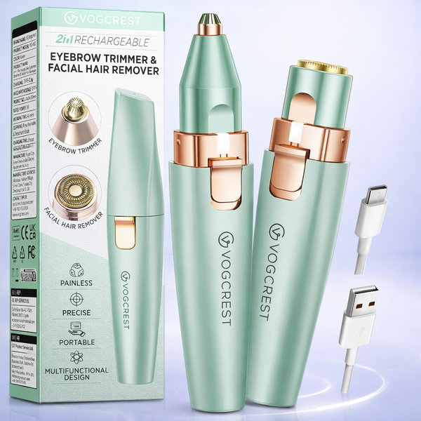 LumiGroom™ Precision Facial Hair & Brow Trimmer