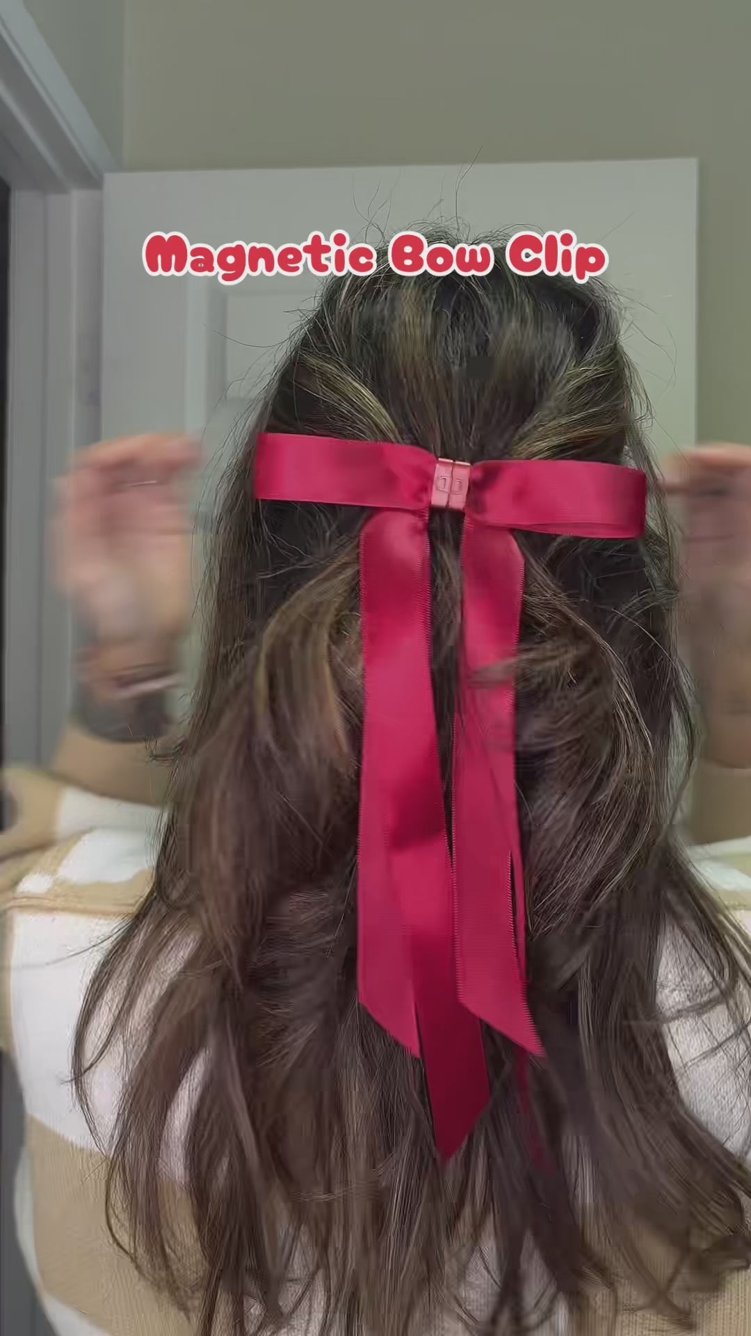 BelleSnap™ Magnetic Bow Hair Clip video