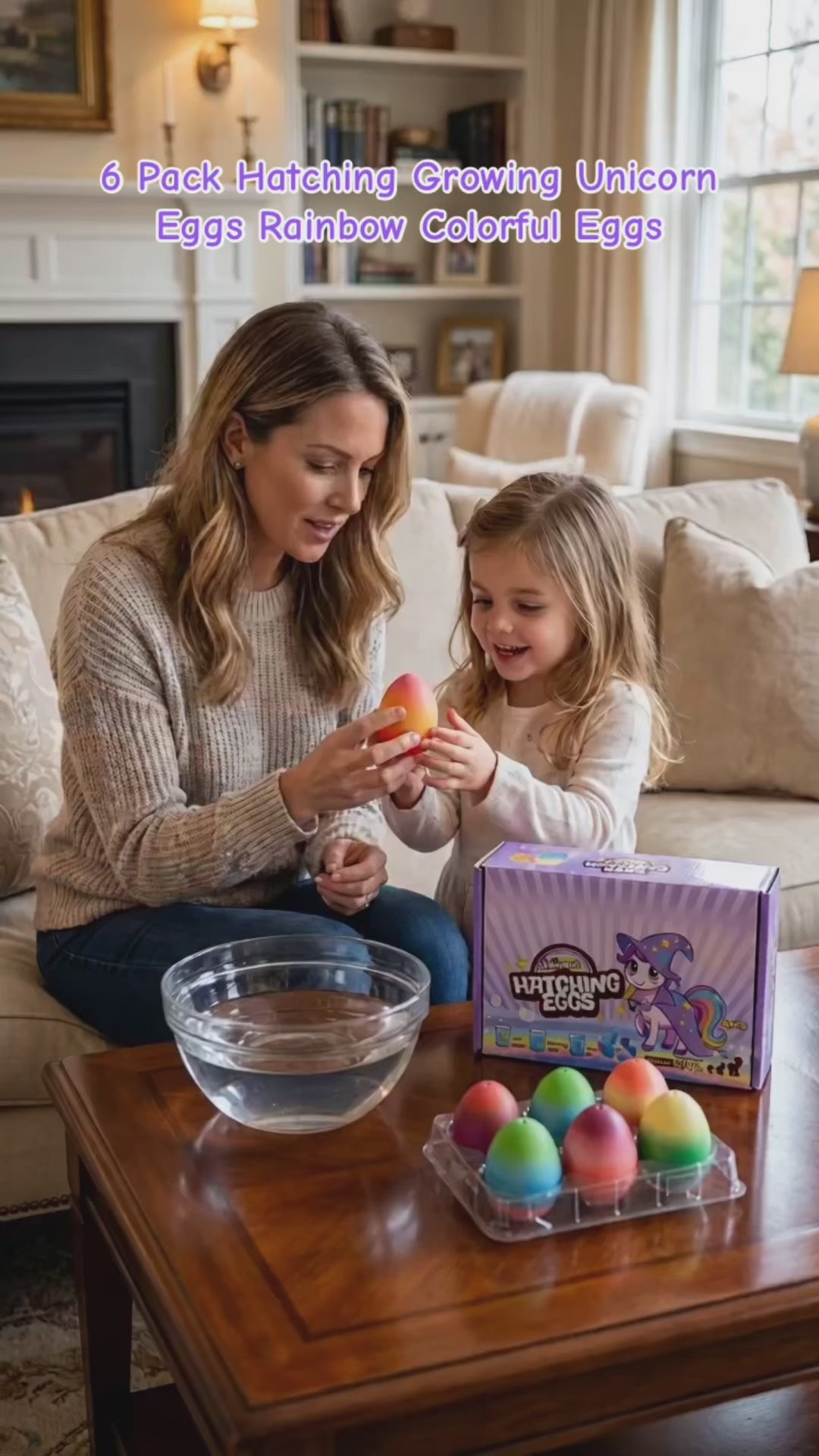 MagicHatch™ Rainbow Unicorn Surprise Eggs(6 pack) video