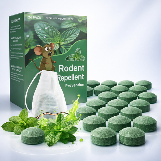 OmegaMint™ Natural Rodent Repellent Pods(24-Pack)