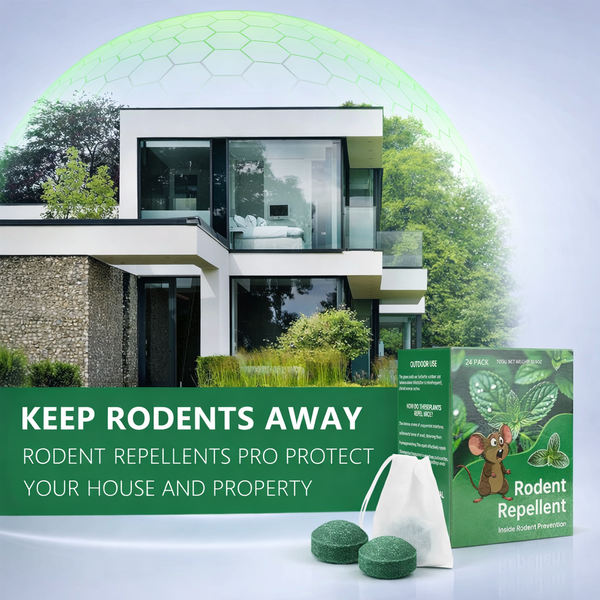 OmegaMint™ Natural Rodent Repellent Pods(24-Pack)