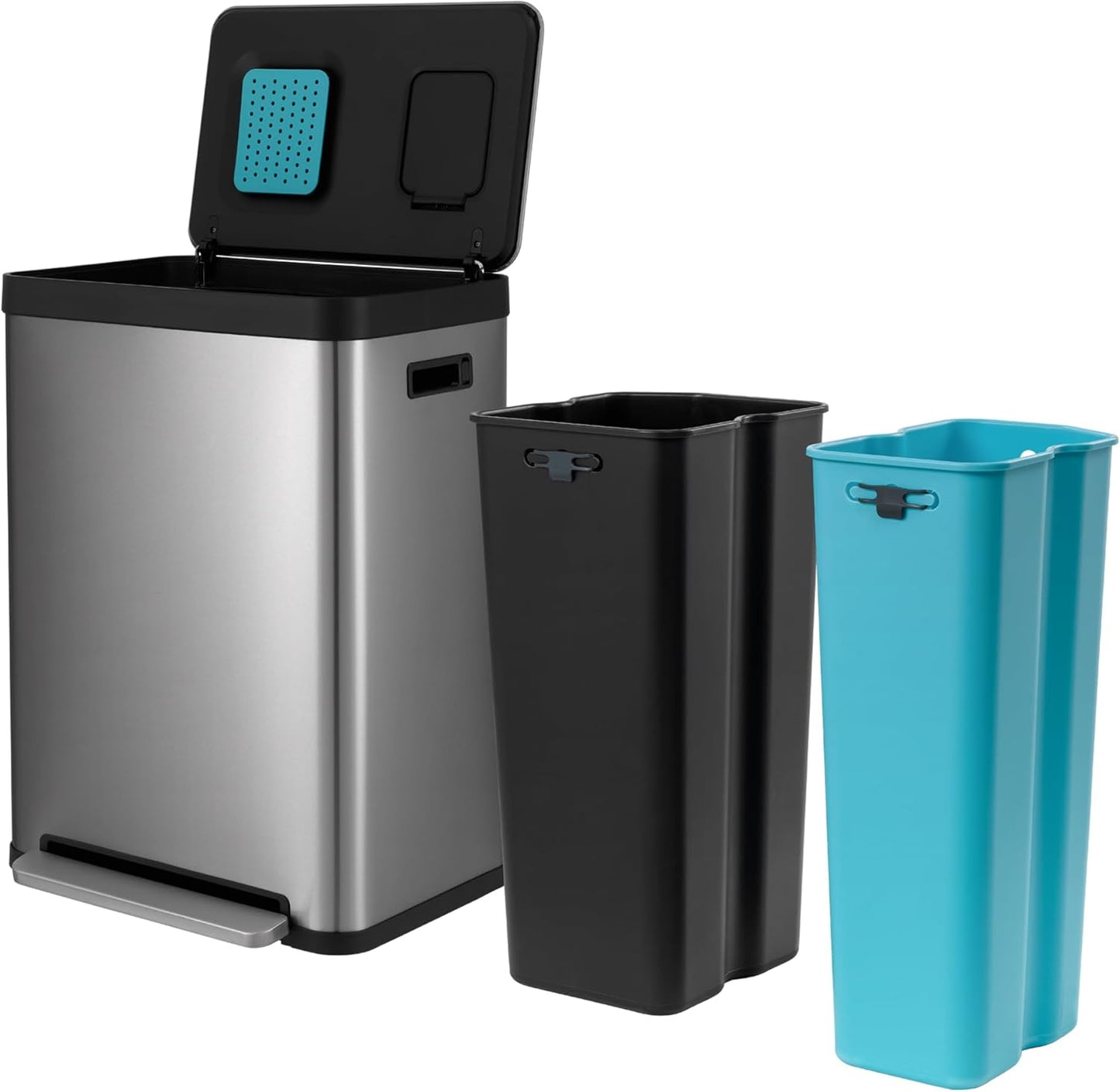 PureSort™ Dual-Compartment Kitchen Trash System