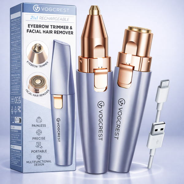 LumiGroom™ Precision Facial Hair & Brow Trimmer
