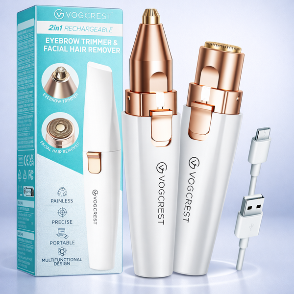 LumiGroom™ Precision Facial Hair & Brow Trimmer