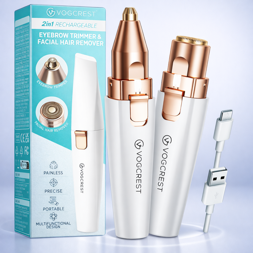 LumiGroom™ Precision Facial Hair & Brow Trimmer